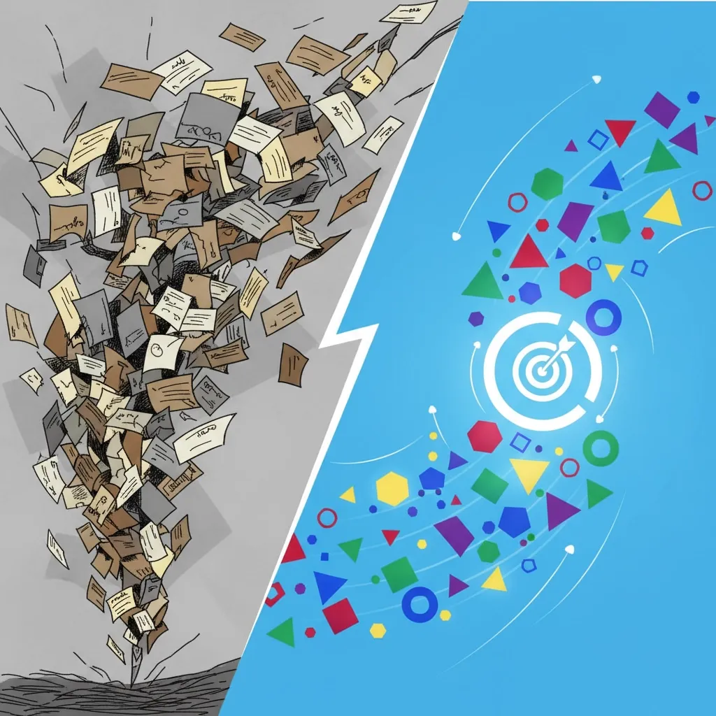 Visual metaphor for a growing lead pipeline